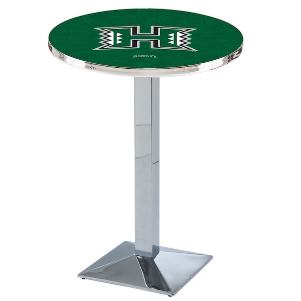 42" Chrome Hawaii Pub Table